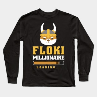 Floki Inu FLOKI Millionaire Long Sleeve T-Shirt